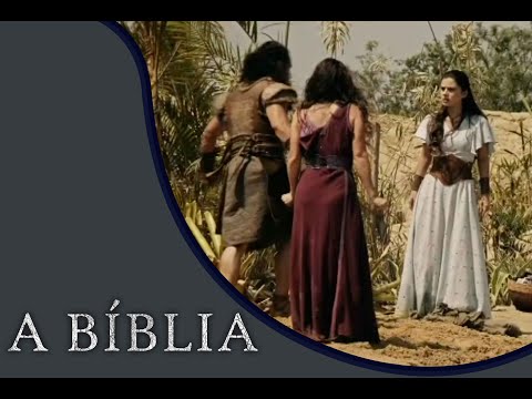 A BÍBLIA -A TERRA PROMETIDA: Aruna flagra Melquias tentando atacar Raabe