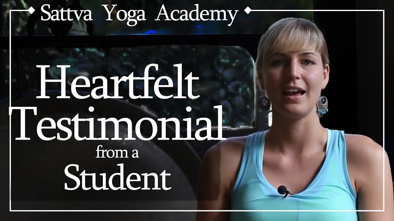 Heartfelt testimonial from a Russian Student | Sattva Yoga Academy yoga teacher training iyengar