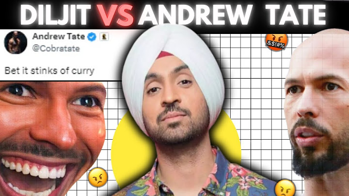 DILJIT DOSANJH VS ANDREW TATE RACISM | HATE AGAINST INDIANS ON SOCIAL MEDIA | REAL TALK REVEALED
