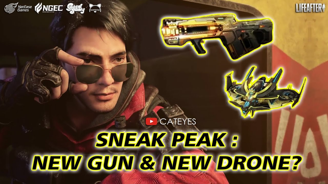 💥LIFEAFTER Spring Festival CNY 2024 New Update Sneak Peak 🧨New Dragon Drone & New Evolved EM Gun❓