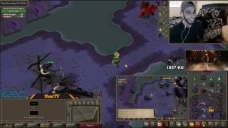 Dragon Full Helm Drop (Runescape Stream HighLight)