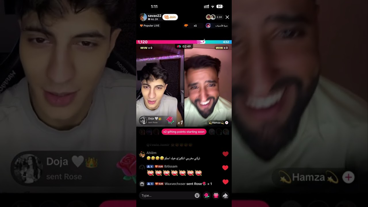 لايف سافاش ❣️#savman #live #manalezzahraouy #اكسبلور #savaşbozkaya #منال #keşfet 