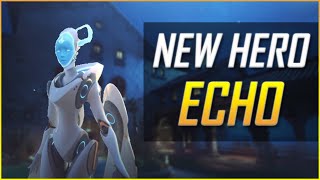 Overwatch: NEW Hero Echo - Abilities, ULTIMATE, and Gameplay!