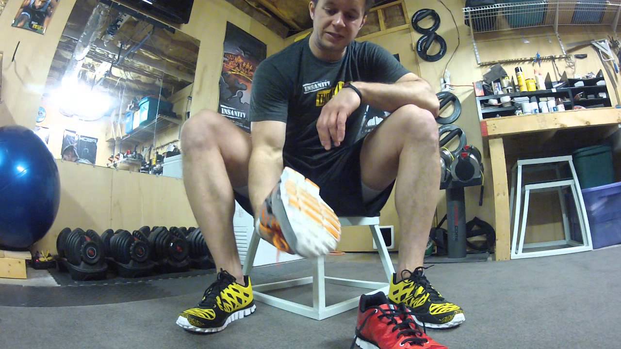 reebok realflex transition test