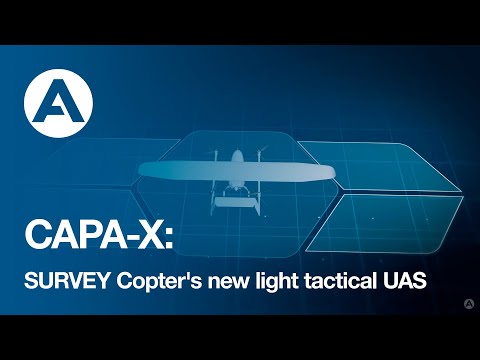 CAPA-X: SURVEY Copter's new light tactical UAS