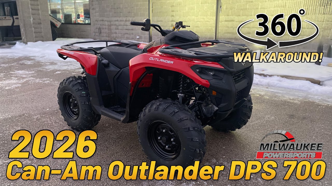 Walkaround | 2026 Can-Am Outlander DPS 700 - YouTube