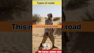 Types of Roads in English | Learn Daily Use English Vocabulary | The Learnex Spoken Class #shorts