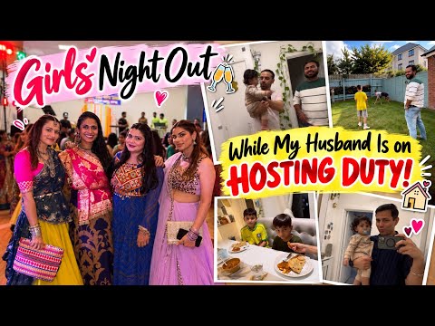 GIRLS’ NIGHT OUT 💃 While My Husband Is on Hosting Duty!! 😜