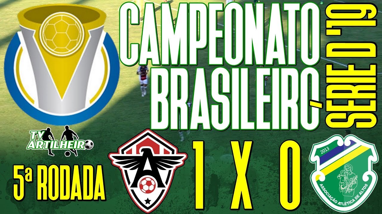 [Série D '19] 5ª Rodada | FC Atlético/CE 1 X 0 AA Altos/PI | Melhores Momentos | TV ARTILHEIRO