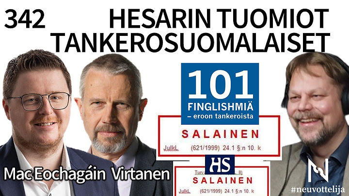 Hesarin tuomiot Tankerot | Virtanen Mac Eochagáin | #neuvotttelija 342