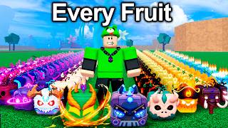 Getting EVERY Fruit in 10 Hours (Blox Fruits)