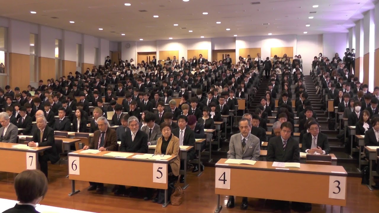 19年度 京都建築大学校 入学式 ８ Youtube