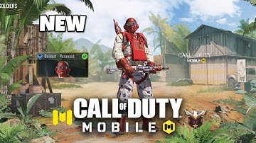 *NEW* FREE BAILOUT - PARANOID SKIN ON COD MOBILE 6000 CREDITS UNLOCKING!!! - Milton37LiveGaming