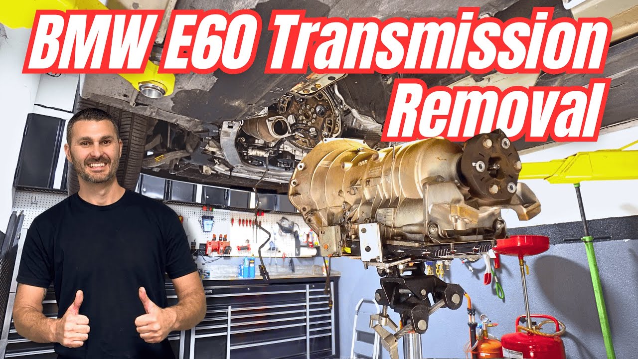 BMW 545i E60's ZF6HP26 Transmission Removal
