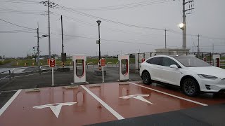 Tesla Superchargers in Takasaki City, Gunma Japan screenshot 4