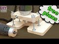 How to make a ROUTER BASE for Dremel / Proxxon / adjustable JIG - FREE PDF PLAN DOWNLOAD