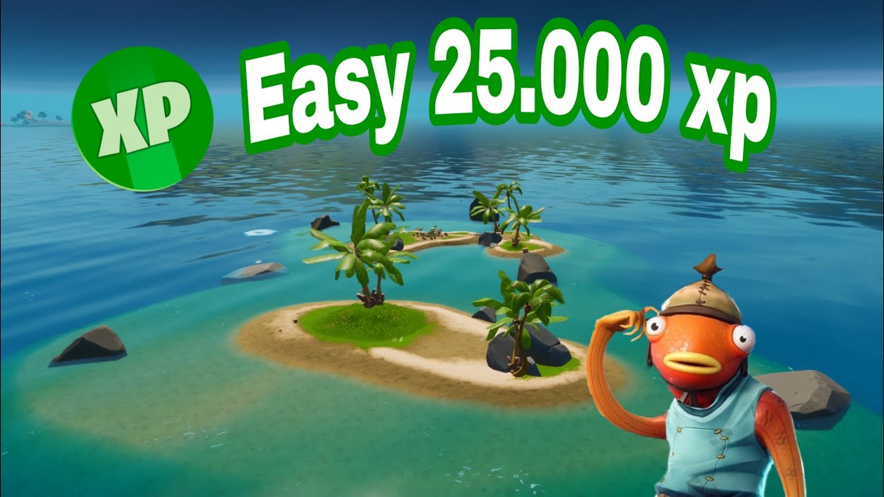 How to get easy 25K of xp fortnite