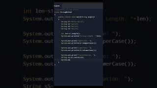 String Methods Program in Java | Program in Java | Coding for beginners | Basic program in Java