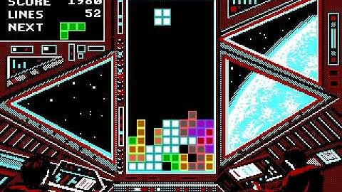TETRIS (EGA) (SPECTRUM HOLOBYTE)