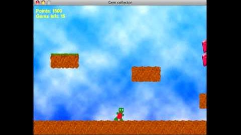 Gem Collector: Ruby game made with Gosu