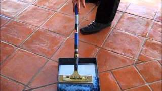 Terracotta floor Sealing with Tile Doctor Seal & Go