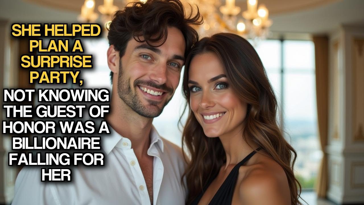 Она помогла спланировать вечеринку-сюрприз, не зная, что почетный гость — миллиардер, влюбленный ...
