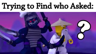 Wu and Garmadon Try to Find Who Asked: