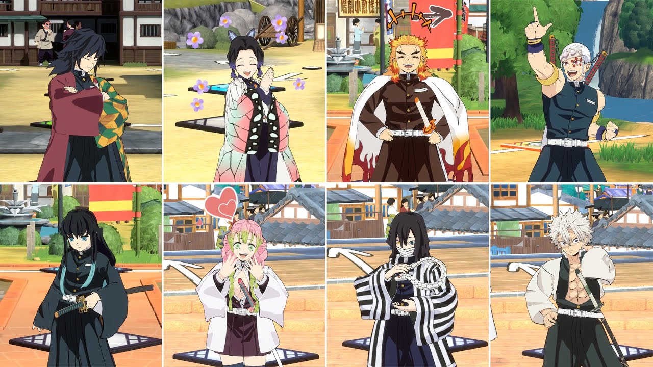 【鬼滅の刃 目指せ最強隊士】全キャラ 優勝シーン集