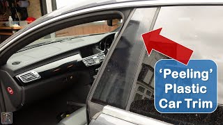 Fixing Lacquer Peel on my Cars Plastic Trim