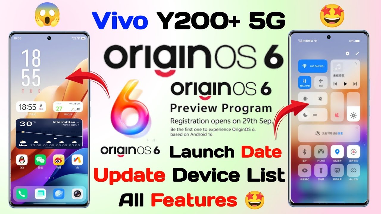 vivo y200 plus origin os 6 update | vivo y200 plus origin os 6 update release date and features