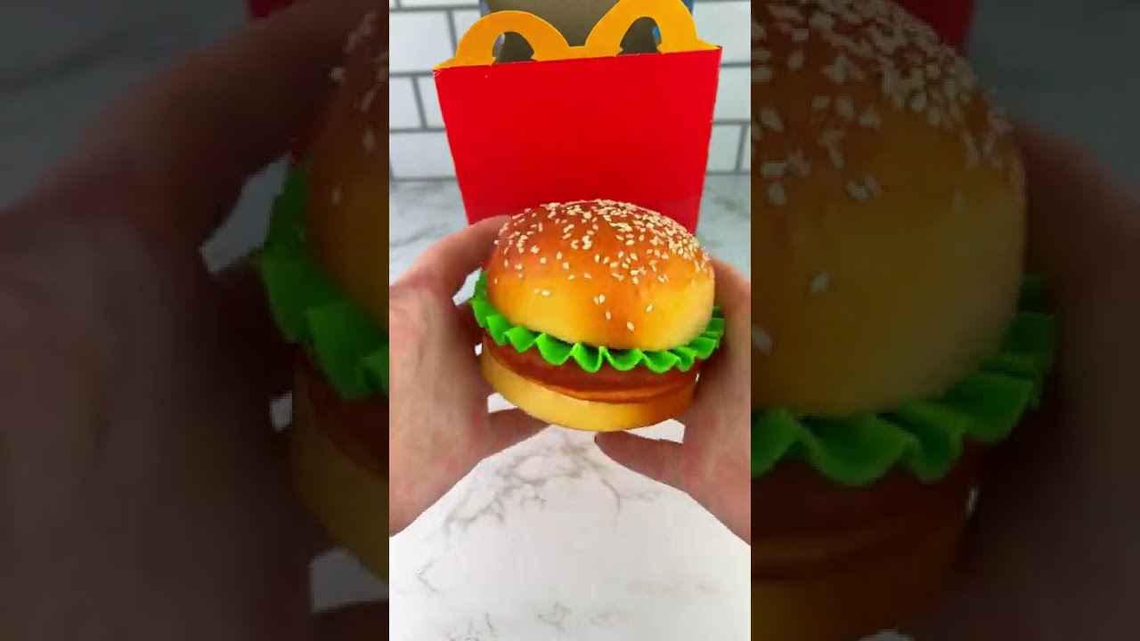Fidgets that Look Like McDonald's Happy Meal Food (part 2) Satisfying Video ASMR! 