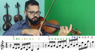 LOUVE E ADORE | Michelle Nascimento | Partitura | Notas | Violino