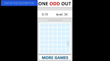 Construct2 template one odd out html5 game