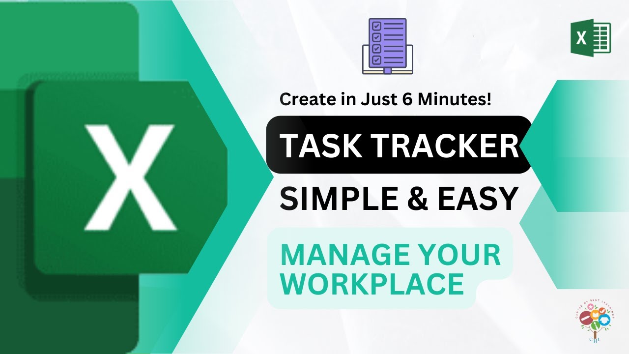 Can You Build a Task (Project) Tracker in Minutes? | Excel tutorial ...