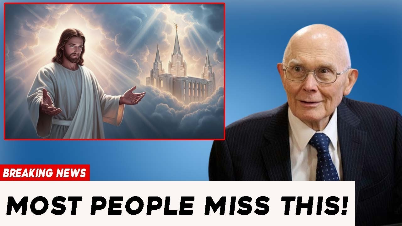 Dallin H. Oaks Finally Reveals Why People Ignore the Second Coming!