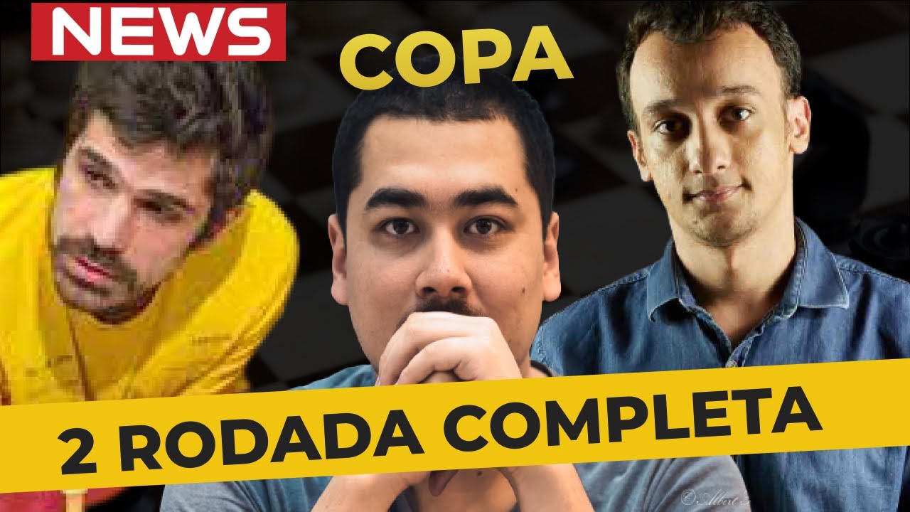 2 Rodada da Copa do Mundo de Xadrez completa dos Brasileiros
