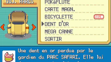 Comment avoir la Méga Canne dans Pokémon Rouge Feu ?