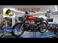 Fantic motor gt 50 minarelli p6 polini 80cc membran kit top speed 1