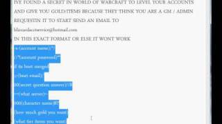 world of warcraft level hack