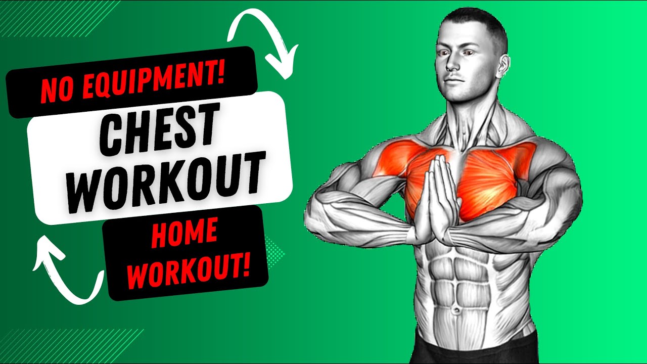 Most Efficient Home Workout for Chest with No Equipment - YouTube