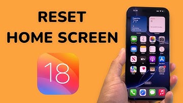 How To Reset Home Screen Layout on iOS 18