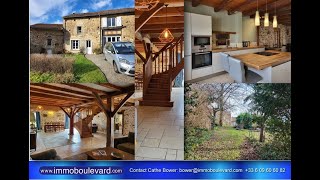 CB13413 - For Sale Stone 5/7 Bed Home, Near St Pardoux - Haute Vienne - €274 995 euros