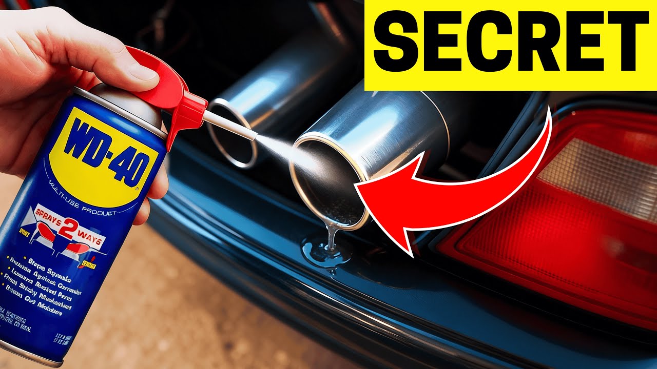 9 ЛАЙФХАКОВ С WD 40, которые сэкономят вам ТЫСЯЧИ на ремонте! | Секретные автомобильные хитрости