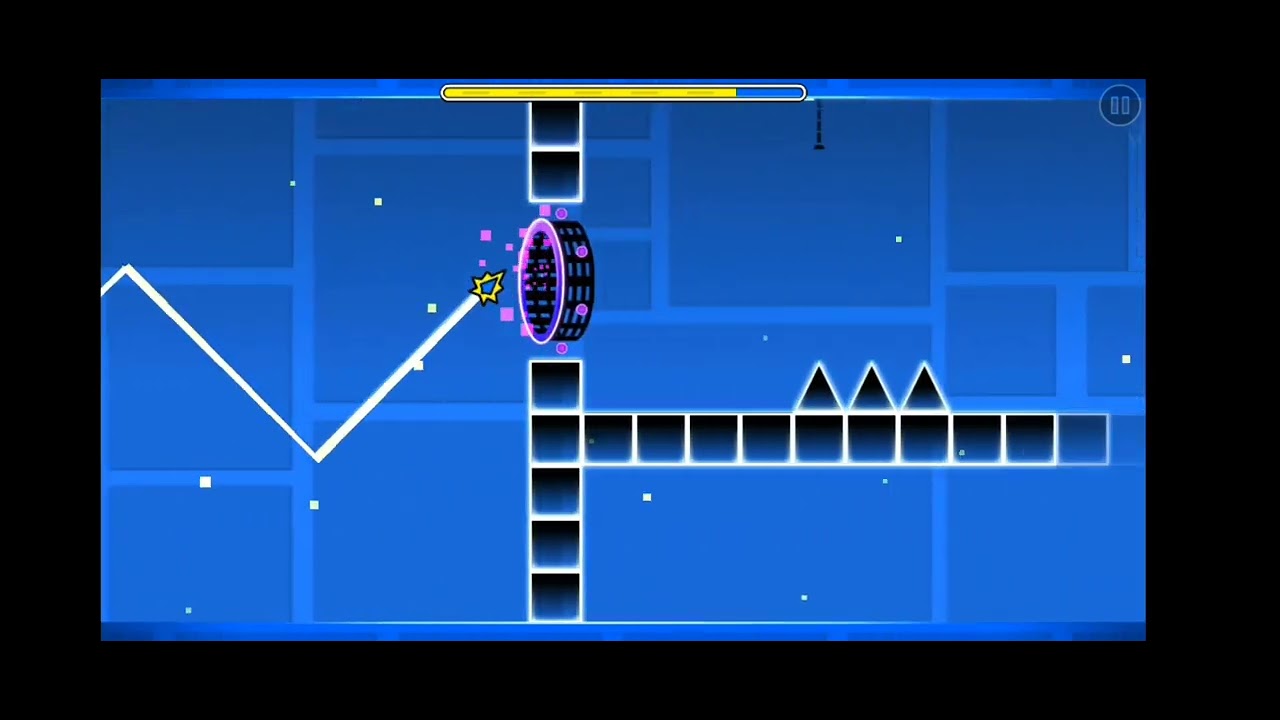 New Geometry Dash level by me - YouTube