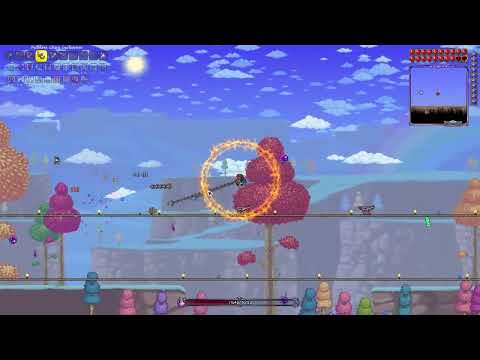 Master mode queen slime (melee)