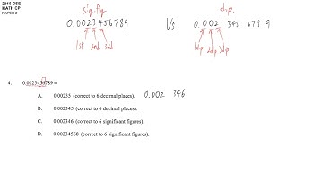 HKDSE 2015 Maths Paper 2 - #4 Estimation