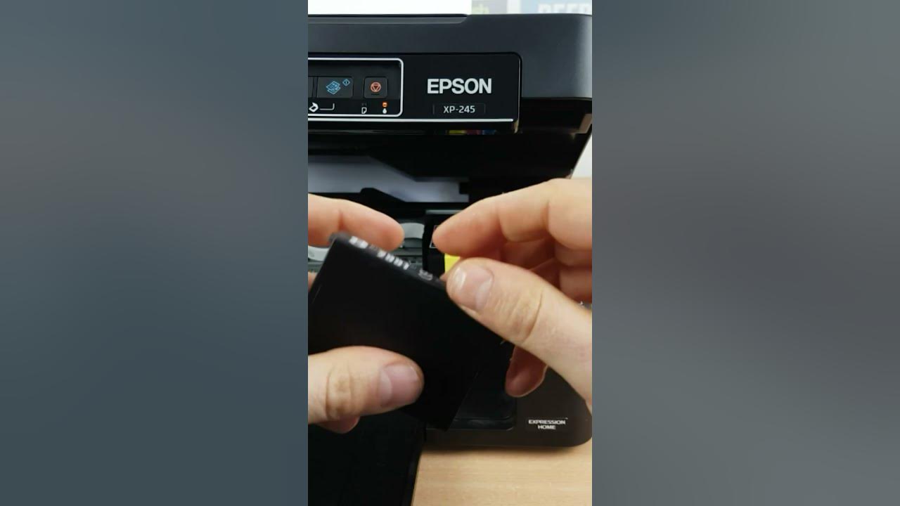 How to install epson ink cartridges youtube