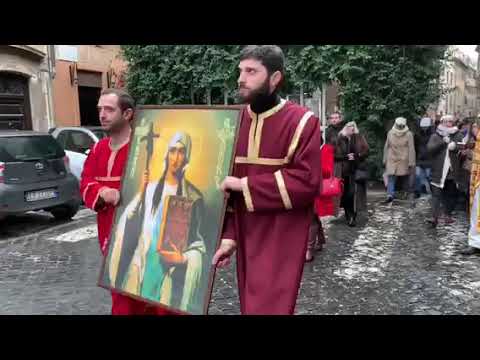 ნინოობა რომის სამრევლოში 2019//Parrocchia ortodossa georgiana in roma