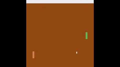 Reinforcement Learning (DQN) to play Pong
