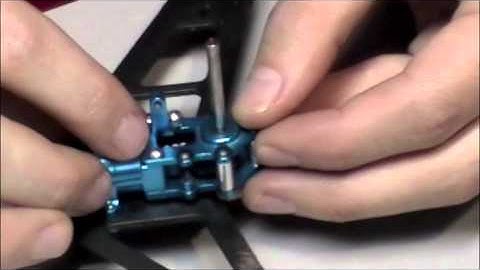 Tail rotor replacement - Trex 450SE V2